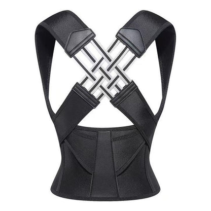 Adjustable Posture Corrector Back Brace Shoulder Straightener with Shoulder Support Relieve Back Neck and Shoulder Pain for Men and Women Shoulder Brace for Back and Spine Alignment